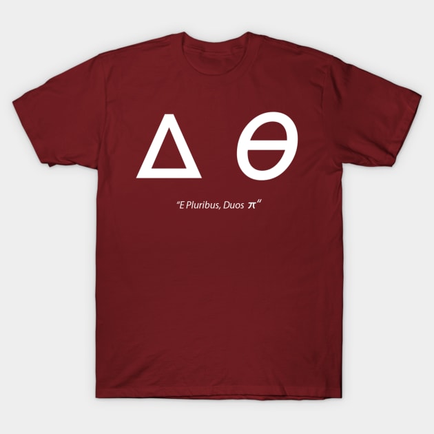 Delta Theta Society T-Shirt by jacknacknack